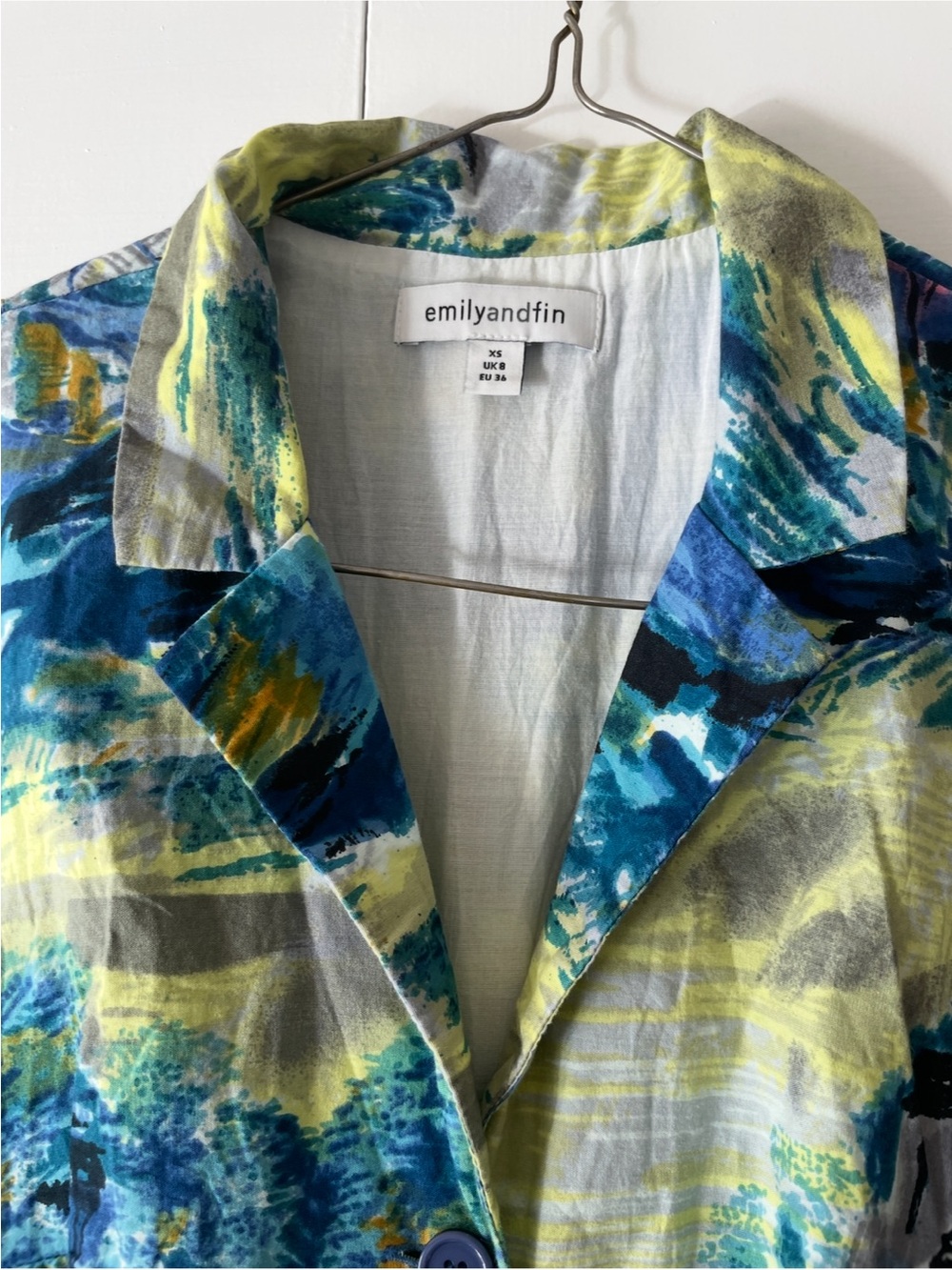 NWOT Emily and Fin “Bake Shop Browsing” Lined Midi Dress w/ Pockets - Picture 4 of 5